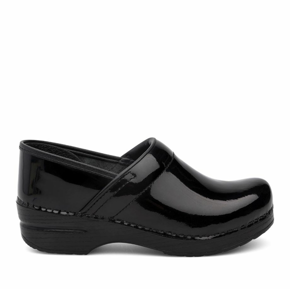 dansko professional black patent
